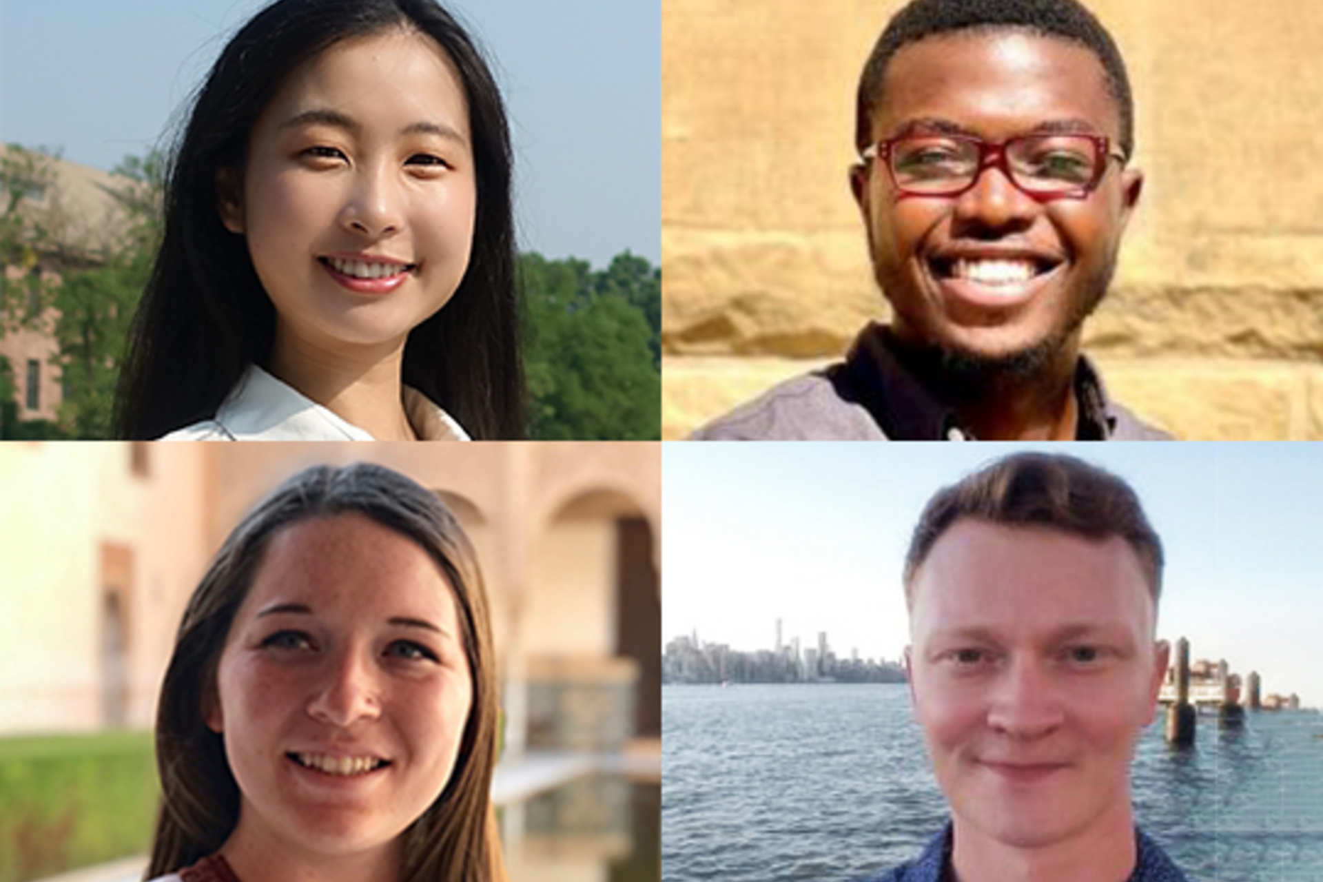 Qianying Wu, Solomon Oyakhire, Lauren Gillespie, and Tyler Hall