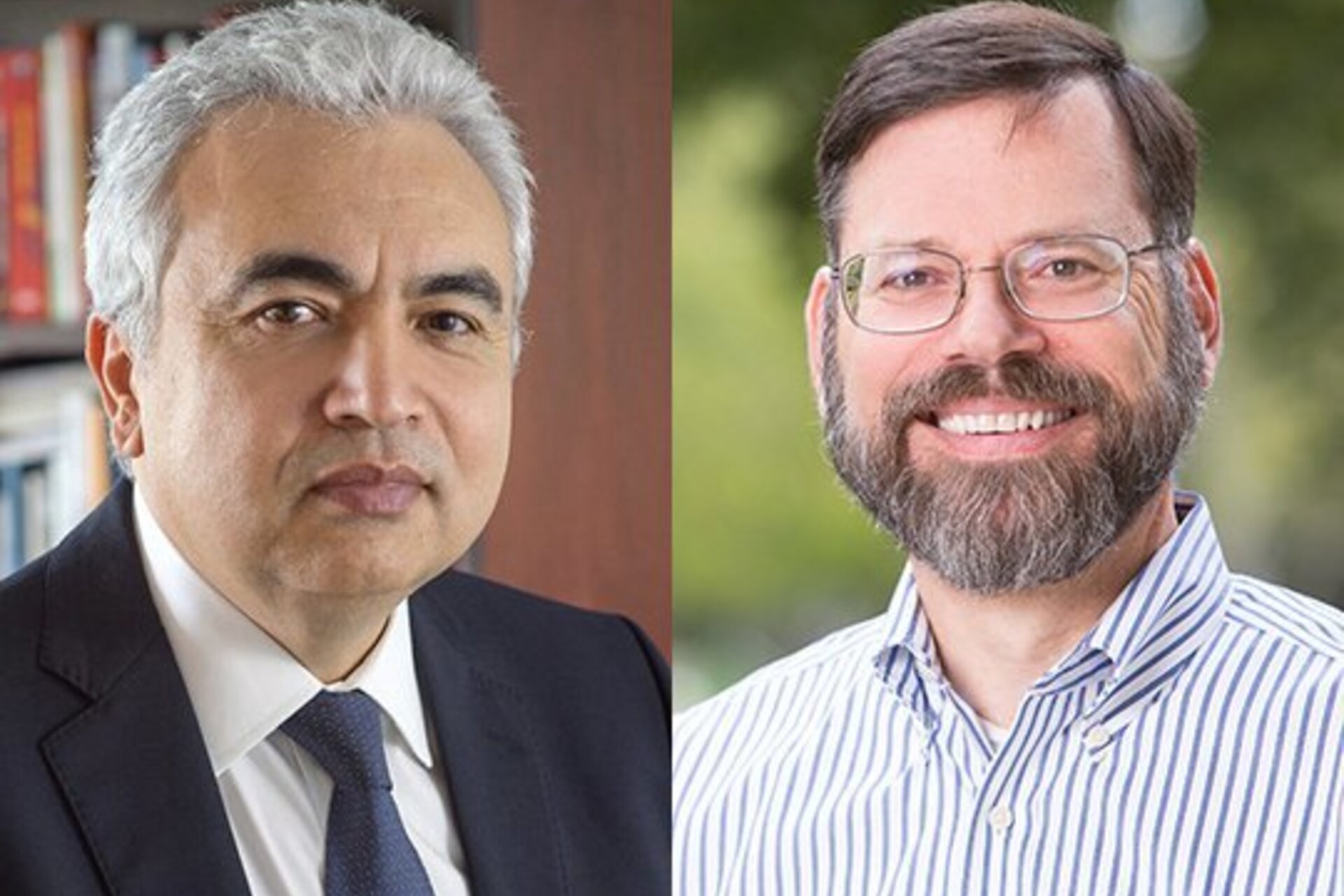 Fatih Birol and Jonathan Pershing.