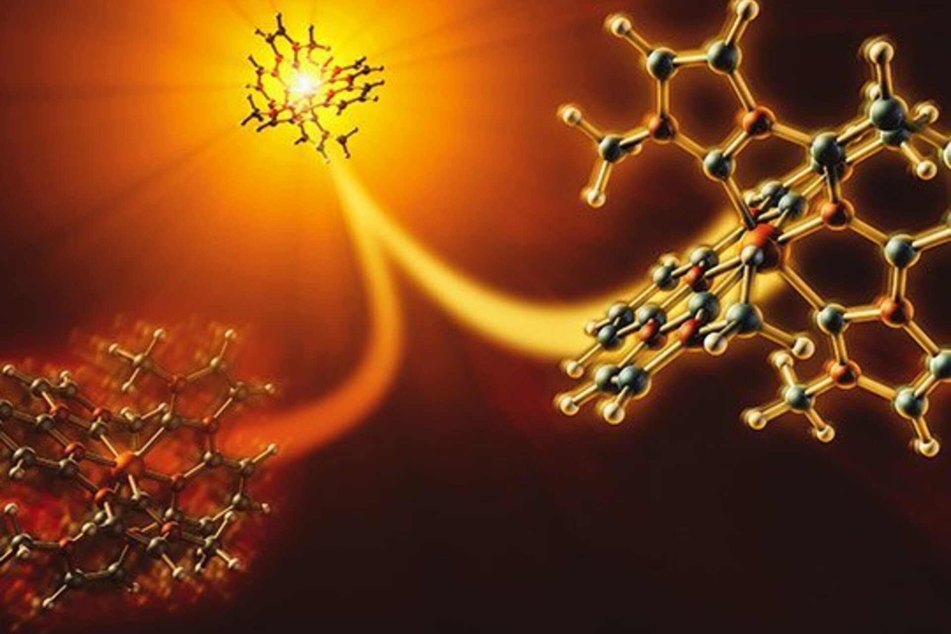 Illustration of two possible reaction pathways for carbene