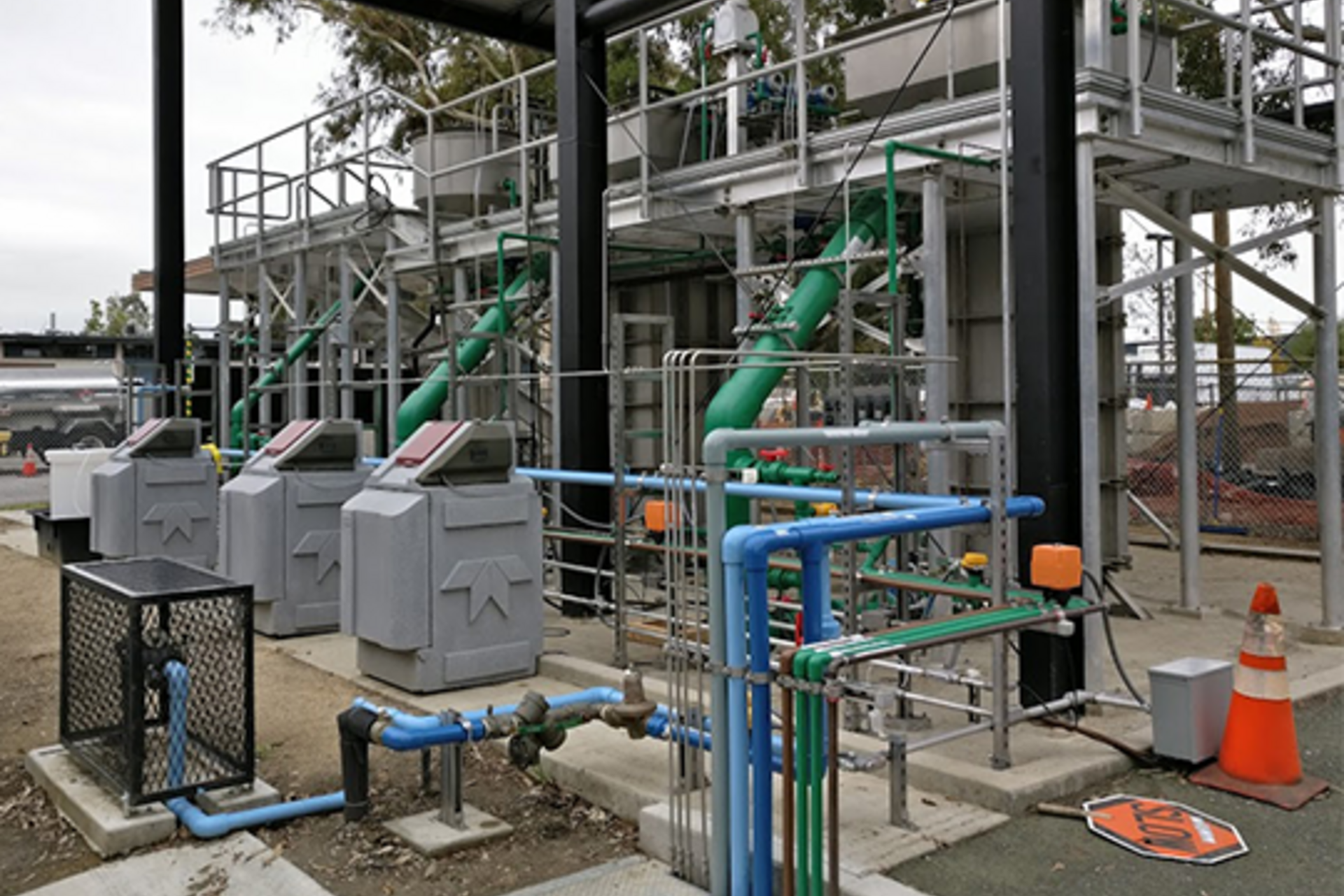 sewage treatment pipes