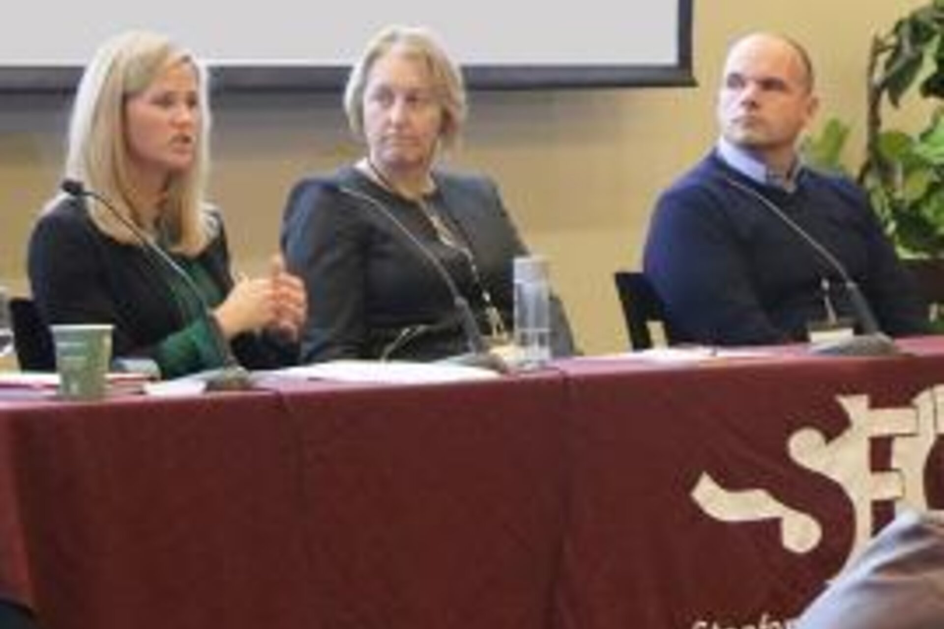 Alice Stebbins, Shandell Szabo, Anne Hoskins, Bobby Hollis and Preeti Hehmayer