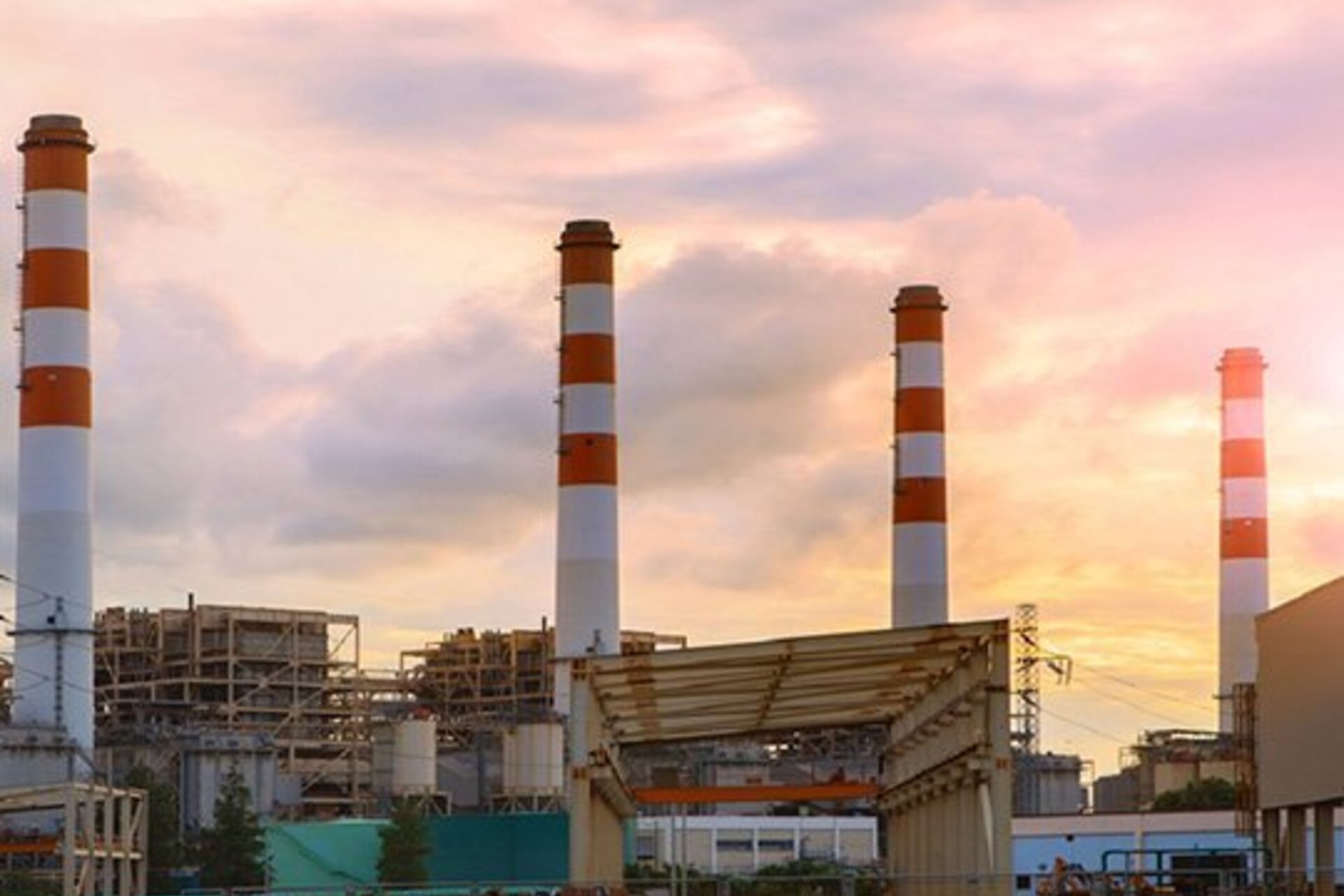 A gas plant in India