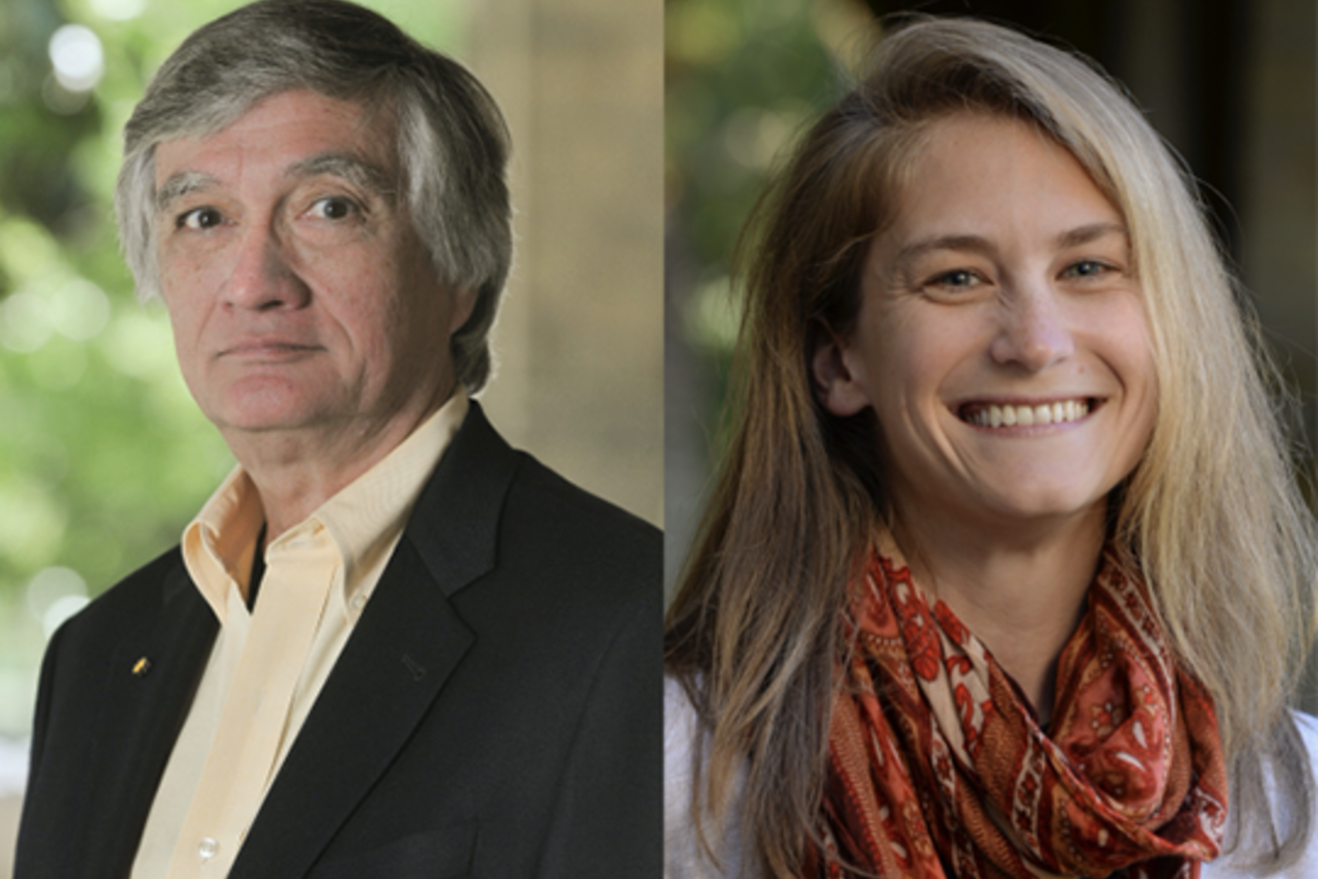 Dr. Rod Ewing and Dr. Lindsay Krall