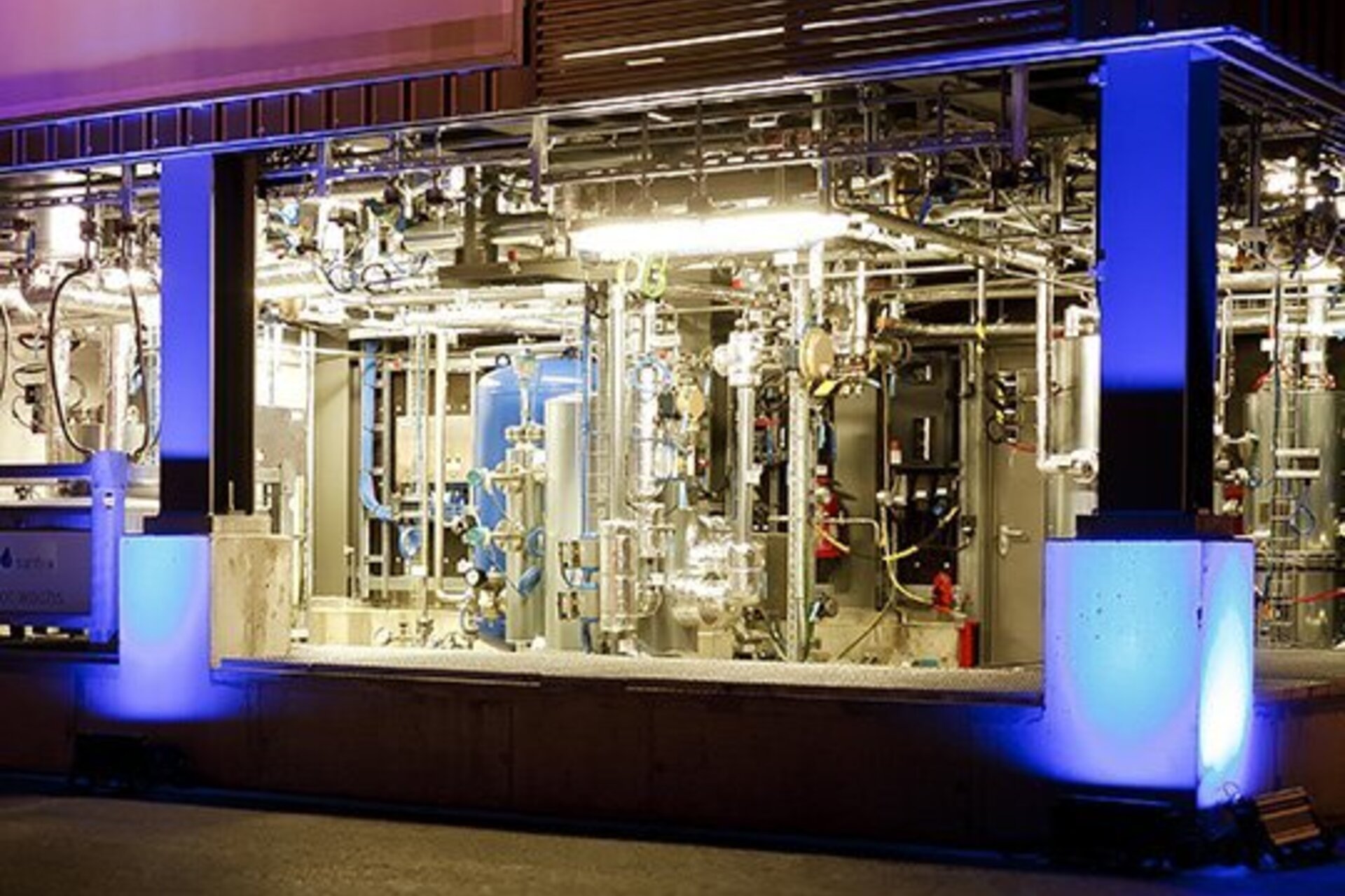 A reversible solid-oxide fuel cell system in Dresden, Germany (Image credit: Sunfire GmbH)