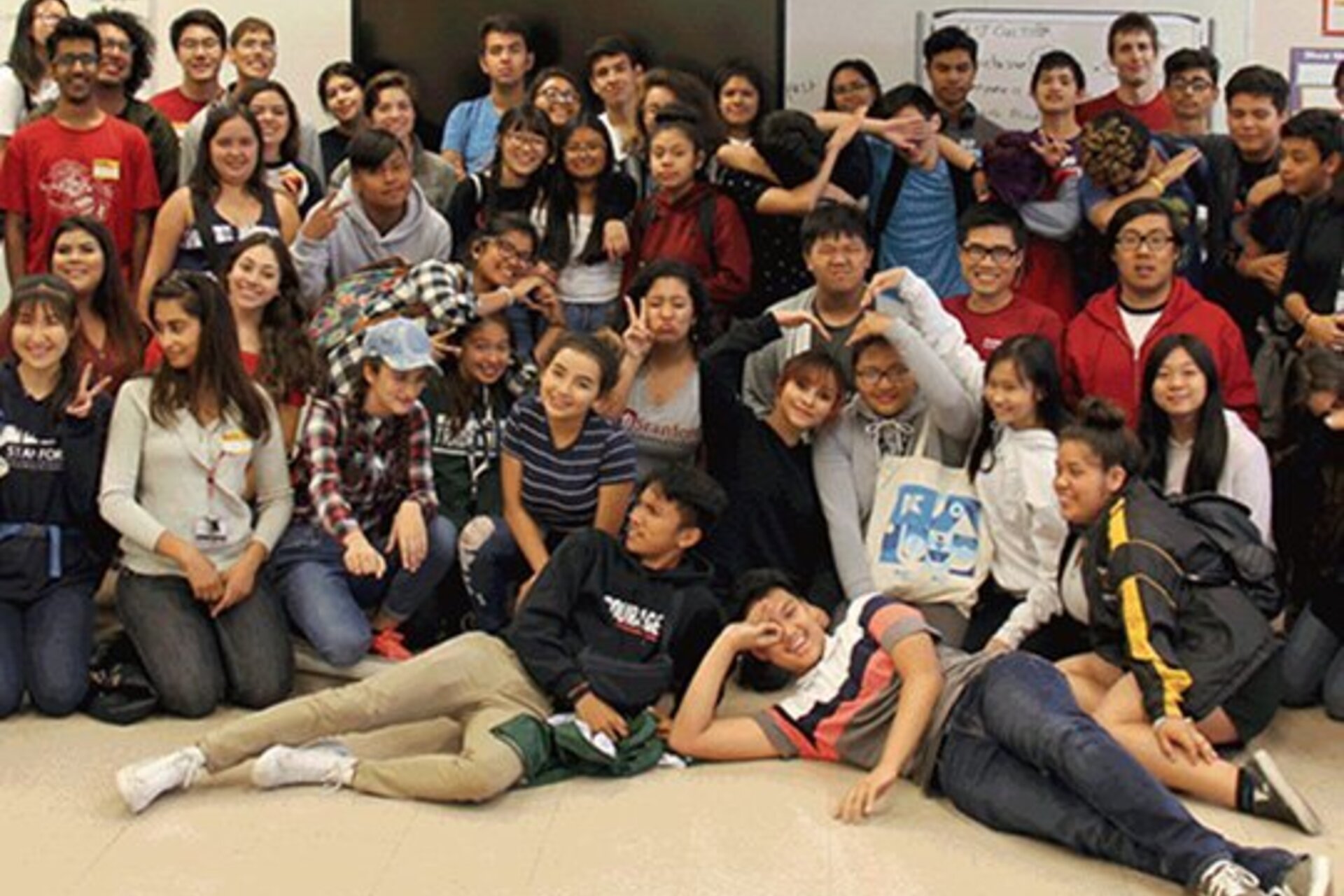 A team of public school teachers and Stanford graduate students mentor participants from Andrew P. Hill High School and James Lick High School as they chart their own path in science and technology.