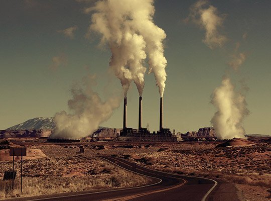 A power plant in Arizona